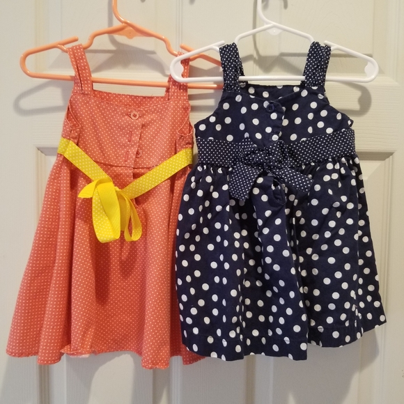 2 baby girl toddler dresses 18 months - Picture 2 of 6
